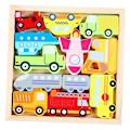 Miniatyrbild 2 av 5: 2x 3D Pussel-Jigsaw-Blockspel Förskoleinlärningsleksakspresenter För Barn