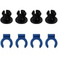 1 sæt spændepatronklemme 3D-printer ekstruder Hotend-klemme og spændepatron 3D-printerforsyning 0.8x0.9cm