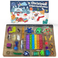 Miniatyrbillede 1 af 2: Adventskalender 2024, Sæt med Fidget Legetøj, Sanse Fidget Legetøj, Jule Nedtællingskalender