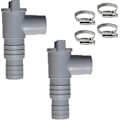 Miniatyrbillede 1 af 5: Bestway Poolsun Service/aflukningsventil til swimmingpools med 32 mm slangetilslutning