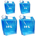 Pikkukuva 1 / 5: Osat taitettava vesisäiliö, taitettava juomavesisäiliö (2 x 5 L + 2 x 10 L)