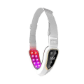 Miniatyrbillede 1 af 5: V-Formet Ansigtsformning Ansigtsløftning Ems Ansigtsafslankning Massager Dobbelt Hages Fjerner Led Lys Terapi Ansigtsløftningsenhed Z White