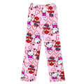 Miniatyrbild 1 av 3: Pyjamas för kvinnor och flickor, söta anime-kattmönster i flanell, jul- och halloween-casual-sovkläder, KT-katt, rosa KT Cat Pink XL