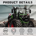 Miniatyrbild 3 av 4: Traktor Täcke Set 2/3 Delar Pojkar Traktor Sängkläder Set Med Kuddfodral 50x75 Cm För Barn Barn Tonåringar 140x210cm