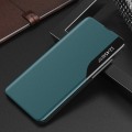 Pikkukuva 3 / 5: Oppo Find X5 Pro View Window -puhelimen kotelo, liiketoimintapuhelimen kotelo PU-nahasta magneettisella imeytymisellä, kääntyvä kansi Green