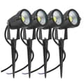 4-pack Garden Lighting Outdoor LED Lamp Pathway Garden Waterproof