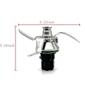 Miniatyrbilde 5 av 5: Hotsale! Blenderblad Kompatibelt Med Vorwerk Thermomix Tm5, Matkvalitets Rustfritt Stål Blad For Kjøkkenverktøy Erstatningsblad For Blender B