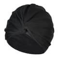 1 st Halkfri Badmössa, Vattentät Dubbellagers Badhatt, För Öronskydd Black