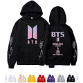 Pikkukuva 1 / 3: BTS Unisex Huppari Huppari Casual Cosplay Takki Yläosa dark grey L