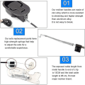 Miniatyrbilde 3 av 5: Sofa-kabel i aluminiumlegering 96 cm håndtak recliner erstatning universal lenestol reservedeler enkel installasjon for sofa recliner recliner lenestol   B