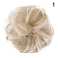 Pikkukuva 5 / 5: Helppo Käyttää Tyylisä Hair Scrunchies Luonnollisesti Sekava Kiharainen Pulla Hiusten Pidennys Raoliang 6