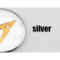 Miniatyrbillede 1 af 5: 4 stk. 3D 56mm 60mm Nye Logo Bil Emblem Hjul Center Hub Kapsel Auto Fælg Refit Støv-tæt Badge Dæksler Sticker Styling Tilbehør silver copper 60mm silver cap