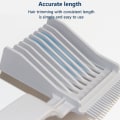 Miniatyrbilde 5 av 5: En Fade-Kam for Hårklipp, Profesjonelt Buet Posisjonskam, Gradientert Design Hårklippkam med Ergonomisk Design, Kam for Barbering Hjemme