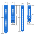 Miniatyrbilde 3 av 3: 2 stk Garmin Vivoactive 3 Silikonklokkebånd Rem Armbånd For Garmin light blue