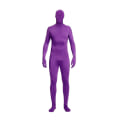 Miniatyrbillede 1 af 5: Helkropsdragt, Helkrops Fotografering Chroma Key Bodysuit Stræk Kostume Til Foto Video Special Effekt Festival Cosplay Purple 160CM