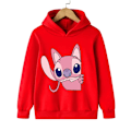 Miniatyrbild 3 av 5: Rolig 90-tals Jul Stitch Hoodie Barnkläder Cartoon Kläder Flickor Pojkar Lilo och Stitch Tröja Hoodie Baby Casual Topp 59018 59018 140CM