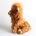 Pikkukuva 3 / 5: Highland Cow -pehmolelu  Täytetty eläin Pehmeät lelut Skotlantilainen lehmän nukke 25cm-26-1