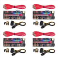 VER018 PRO PCI-E Riser Card USB 3.0 Cable 018 PLUS PCI Express (Red)