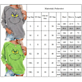 Miniatyrbilde 3 av 3: Julegenser for kvinner Grinch Vinter Langærmet Pullover F F L