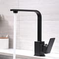 360° Rotating Kitchen Faucet - Black