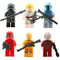 Miniatyrbillede 3 af 3: Moc Star Wars Byggeklodser Minifigur Luke Darth Vader Jedi Master Yoda Bb8 Robot Samle Legetøj