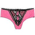 Miniatyrbild 3 av 4: Damunderkläder - Trosor, Stringtrosor, Knickers, G-string, Crotchless Rose Red 2XL