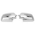 2 sett sidespeildeksler bakspeildeksler med LED-blinklys ABS krom for RD4 RD9 CR-V 2002-2006
