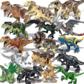Pikkukuva 2 / 5: 1 kpl Jurassic Suurikokoinen Dinosaurusten Rakennuspalikat T-rex Quetzalcoatlus Baryonyx Action Figurit Lasten Leikkikalut Lahjat Quetzalcoatlus