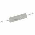 10-pack Keramiska Cementlindade Motstånd, 1 Ohm 5% Tolerans 10W Effekt White
