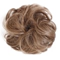 Pikkukuva 1 / 5: Helppo Käyttää Tyylisä Hair Scrunchies Luonnollisesti Sekava Kiharainen Pulla Hiusten Pidennys Raoliang 6