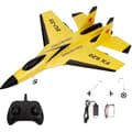 Fx620 Rc Flygplan Fjärrkontroll Flygplan Redo Att Flyga 2.4ghz 2 Kanaler Rtf Rc Glidflygplan Lätt Att Flyga - yellow