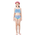 Miniatyrbild 3 av 5: 3-delat set flicka sjöjungfru svans bikini badkläder set STYLE 8 STYLE 8 130cm