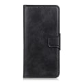 Miniatyrbillede 2 af 5: Til iPhone 15 Mirren Crazy Horse Texture Vandret Flip Læder Telefon Case (sort) Black For iPhone 15 Plus