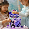 Miniatyrbillede 2 af 3: Mini Legetøjs Spilleboks Samlefigur Mærke Gachapon Maskine med Søde Dukker, Perfekt til Fødselsdag, Efterårsfestival, Thanksgiving, Julegaver Kuromi