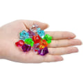 Miniatyrbilde 3 av 5: 180-190 stk Premium Falske Knuste Isbiter Plastperler Smykker Akryl Isbiter Krystaller Skatt Falske Diamanter Plast Isbiter For Barn