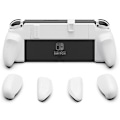 Miniatyrbild 1 av 5: Neogrip Ergonomiskt Grepp Skyddande Fodral Set För Nintendo Switch Oled White