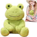 Miniatyrbild 5 av 5: Fylld Groda - Söt Groda Fylld Djur Plysch Leksak - Kawaii Mjuk Kropp Groda Dock För Pojkar & Flickor Festpresenter (c-1) 2