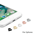 Miniatyrbillede 2 af 5: stk metal støvhætteKompatibel med iPhone 13 12 Pro Max, sort