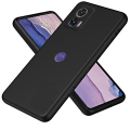 Miniatyrbild 1 av 5: TPU-fodral för Motorola Edge 30 Neo 5G med mjuk foder, 2,2 mm stötskyddande telefonfodral Black