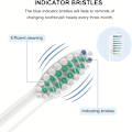 Miniatyrbillede 3 af 5: Tandbørstehoveder til Philips Sonicare - Udskiftningshoveder med bløde Dupont-børster - Udskiftningshoveder til elektriske tandbørster Deep Cleaning 12pcs