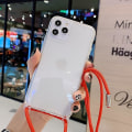 Pikkukuva 2 / 5: Kirkas Puhelimen Kotelo iPhone 11 13 12 Pro Max Kaulakoru Nauha Ketju Ripustus Hihna Naru Kotelo Coque iPhone Xs Max Xr X 7 8 Plus Se 2020 iPhone 14 Plus