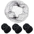 Miniatyrbild 1 av 3: Hårnät för Hårfrisyr, 100 St Invisible Hårnät, 20 Tums Mesh Kant Elastisk För Kvinnor