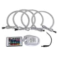 Angel Eyes Sett Scheinwerfer Rgb Parkeringslys Ringer Halo Ring For E36 E38 E39 E46 3 5 7 Serie Reihe-Yvan