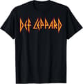 Def Leppard - Klassisk Logo Klassisk T-shirt Black M
