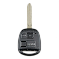 Miniatyrbillede 5 af 5: Bil Smart Fjernbetjening Nøgle 2 Knapper 4c Chip Bil Nøgle Fob Passer Til Corolla 2001-2007 304mhz
