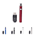 Miniatyrbillede 4 af 5: Forvarmet Batteri 350mah Batteri 510 Variabel USB-lader 4.0v /3.2v Blue