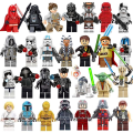 Miniatyrbilde 1 av 2: Moc Star Wars Byggekloss Minifigur Luke Darth Vader Jedi Master Yoda Bb8 Robot Samleleke