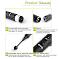 Miniatyrbillede 2 af 5: Laser Kalibrator Aluminium Legering Kalibrator Ikke-roterende Laser Kalibrator 8-Huls Justerbar Adapter til .177 til .50 Kaliber Green Laser