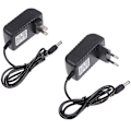 Pikkukuva 2 / 4: DC 3V 1A AC-muuntaja-adapteri Virtalähde Lataus EU-pistoke 5,5 mm x 2,1 mm US Plug