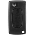 Replacement Shell for Peugeot Partner Key Fob, 3 Button Car Remote Protective Case for Citroen Berlingo or DISPATCH, Peugeot Partner